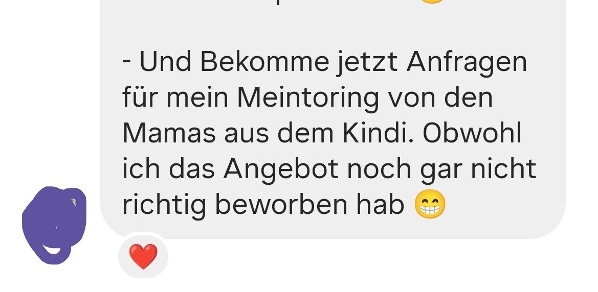 Testimonial: Mentoring-Anfragen